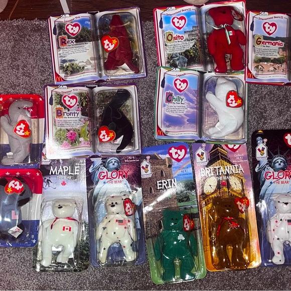 Ty beanie babies! Tags and tush tags all attached. New condition, always stored. - Picture 1 of 16